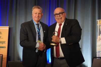 Paul Farah: Honored with the Mel Bergman – Section Diamond Service Award